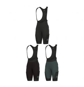 Ale Stones Cargo Off Road Bibshorts - Fully wrapped and aero-dynamic Bronx offers full coverage and durable comfort